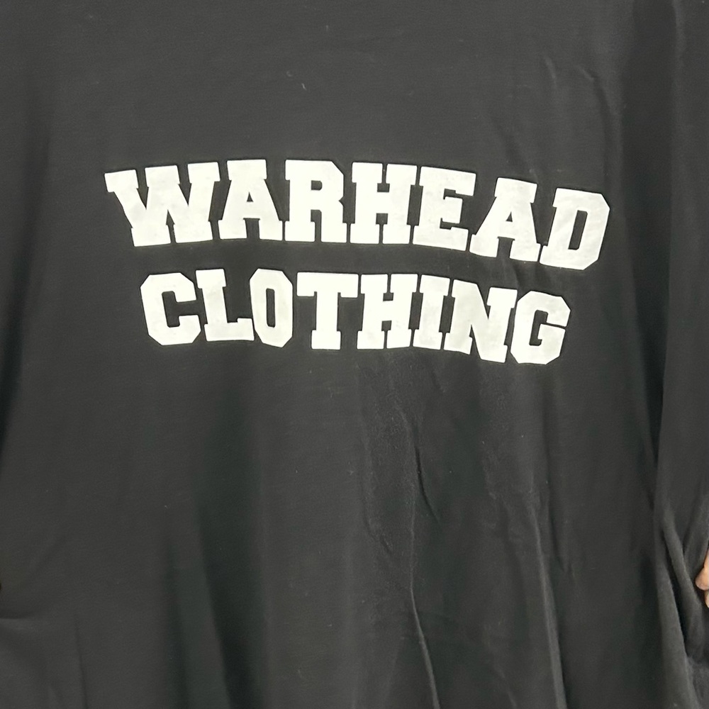 Black Warhead Clothing t-shirt